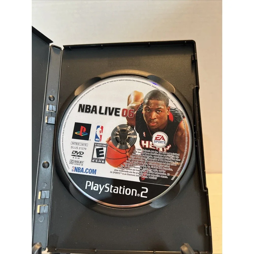 NBA Live 06 (Sony PlayStation 2, 2005) DISC ONLY